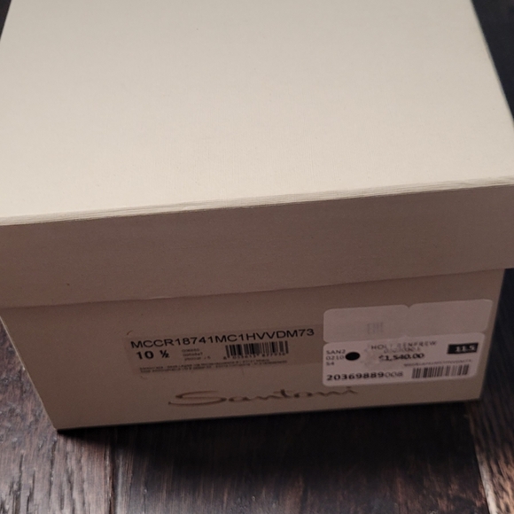 Santoni NWT brown dress shoes size 11.5 - Picture 3 of 10